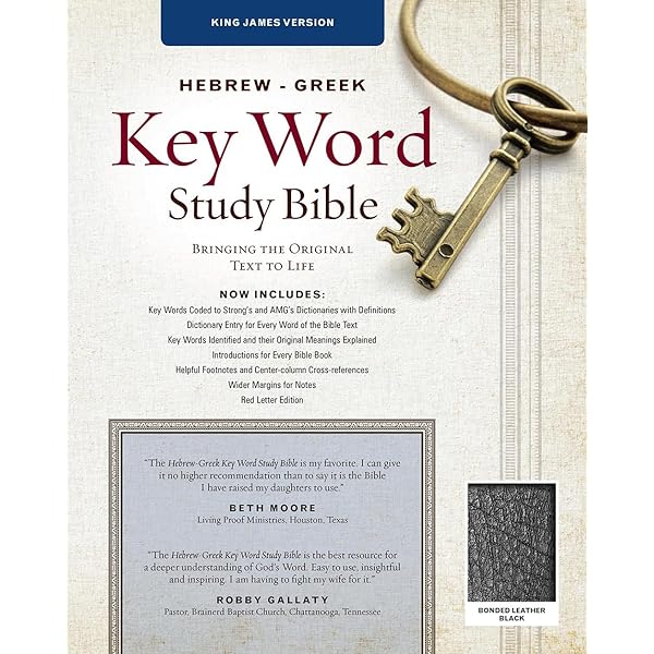 The Hebrew-Greek Key Word Study Bible: NKJV editon